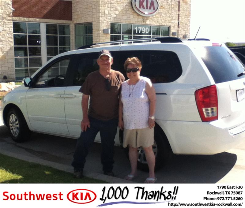 Thank you to Henrietta Welch on the 2012 Kia Sedona from T… Flickr